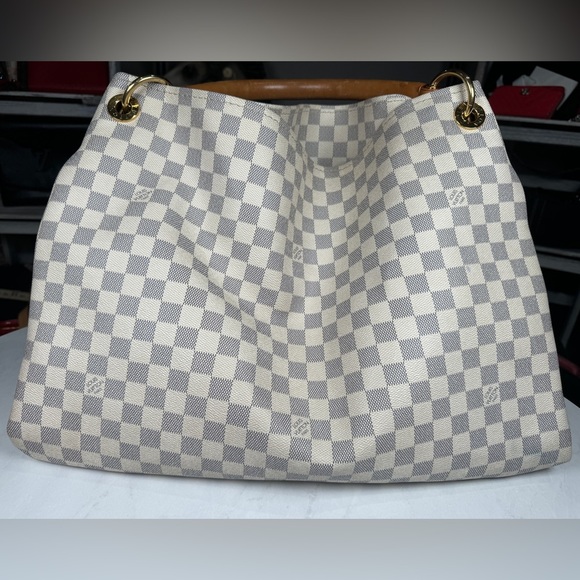 AUTHENTIC Louis Vuitton Damier Azure Artsy GM - Picture 2 of 16